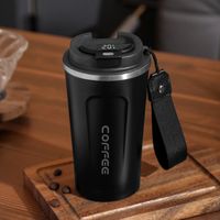 Fashion Solid Color Stainless Steel Thermos Cup sku image 10