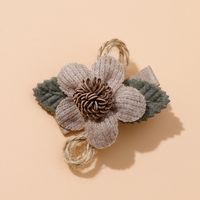 Sweet Flower Knit Hair Clip sku image 6