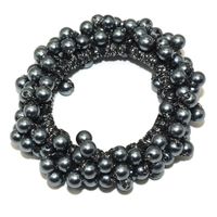 Simple Style Solid Color Imitation Pearl Beaded Hair Tie sku image 6