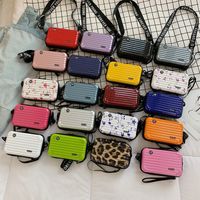 Women's Mini Pvc Solid Color Streetwear Square Zipper Crossbody Bag main image 6