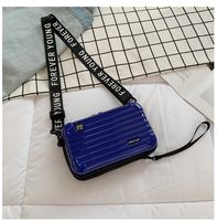 Women's Mini Pvc Solid Color Streetwear Square Zipper Crossbody Bag sku image 9