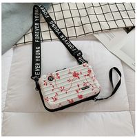 Women's Mini Pvc Solid Color Streetwear Square Zipper Crossbody Bag sku image 18