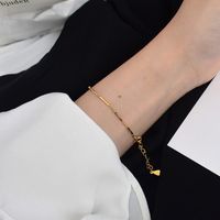 Simple Style Geometric Sterling Silver Plating Gold Plated Silver Plated Bracelets main image 3