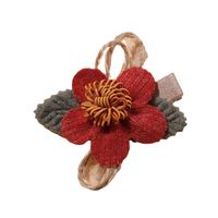 Sweet Flower Knit Hair Clip main image 2