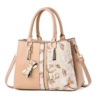 Women's Large All Seasons Pu Leather Classic Style Handbag sku image 2