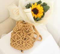 Women's Small All Seasons Cotton Basic Straw Bag main image 4