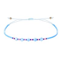 Simple Style Round Artificial Crystal Seed Bead Rope Wholesale Bracelets sku image 2