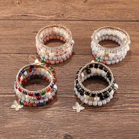 Retro Round Wooden Beads Beaded Women's Bracelets main image 1