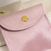 Simple Style Solid Color Cloth Jewelry Packaging Bags main image 3