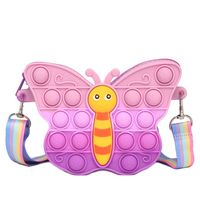 Women's Butterfly Silica Gel Buckle Kids Wallets main image 3