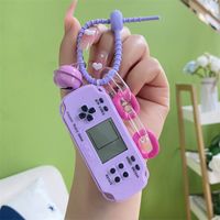 Cartoon Style Game Console Plastic Unisex Bag Pendant Keychain sku image 8