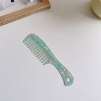 Simple Style Marble Acetic Acid Sheets Hair Combs sku image 2