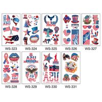 Independence Day American Flag Pvc Tattoos & Body Art 1 Piece main image 3