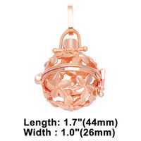 1 Piece Copper Flower Classical Retro sku image 2