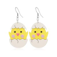 1 Paire Mignon Dessin Animé Arylique Boucles D'oreilles main image 5