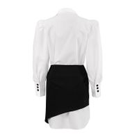 Women's Classic Style Color Block Polyester Patchwork Skirt Sets main image 2