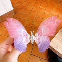 Pastoral Butterfly Cloth Patchwork Hair Clip sku image 3