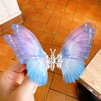 Pastoral Butterfly Cloth Patchwork Hair Clip sku image 1