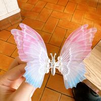 Pastoral Butterfly Cloth Patchwork Hair Clip sku image 2