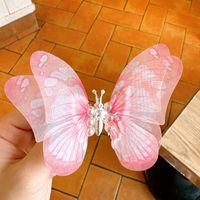 Pastoral Butterfly Cloth Patchwork Hair Clip sku image 5