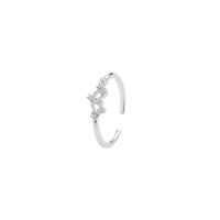 Wholesale Novelty Constellation Brass Zircon Open Ring sku image 6