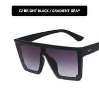 Hip Hop Geometrisch Pc Quadrat Halbbild Sport Sonnenbrille sku image 7