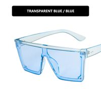 Hip-hop Geometric Pc Square Half Frame Sports Sunglasses sku image 14