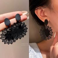 Wholesale Jewelry 1 Pair Retro Bow Knot Alloy Drop Earrings sku image 11