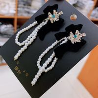 Wholesale Jewelry 1 Pair Retro Bow Knot Alloy Drop Earrings sku image 28