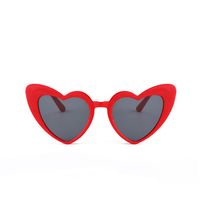 Elegant Heart Shape UV400 Special-Shaped Mirror Clubmaster Full Frame Women's Sunglasses sku image 15