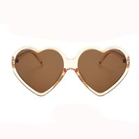 New Korean Fashion Wild Sunglasses Cute Sunglasses Peach Heart Love Glasses Tide Wholesale Nihaojewelry sku image 10