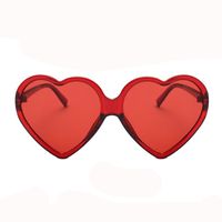 New Korean Fashion Wild Sunglasses Cute Sunglasses Peach Heart Love Glasses Tide Wholesale Nihaojewelry sku image 3
