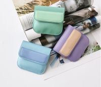 Casual Solid Color Pu Leather Storage Bag main image 1