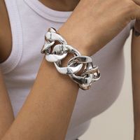 Simple Style Geometric Iron No Inlaid Women'S Bracelets sku image 2