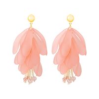 Wholesale Jewelry 1 Pair Casual Flower Plastic Drop Earrings main image 2