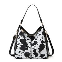 Women's All Seasons Pu Leather Leopard Streetwear Square Zipper Shoulder Bag sku image 2