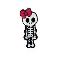 Funny Geometric Skull Alloy Unisex Brooches sku image 4