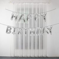 Date D'anniversaire Lettre Film D'aluminium Fête Ballons sku image 10