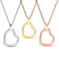 Simple Style Round Alloy Plating Gold Plated Necklace main image 1