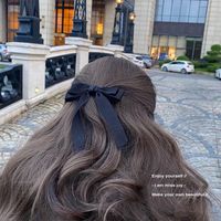 Princess Bow Knot Cloth Hair Clip sku image 2