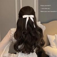 Princess Bow Knot Cloth Hair Clip main image 2