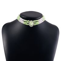 Retro Palace Style Multilayer Pearl Necklace sku image 14