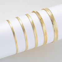 Elegant Geometric Stainless Steel Bracelets In Bulk main image 3
