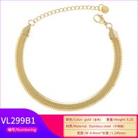Elegant Geometric Stainless Steel Bracelets In Bulk main image 5