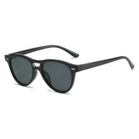 Basic Oval Ac Oval Frame Full Frame Women's Sunglasses sku image 1