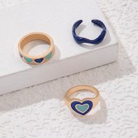 Sweet Heart Shape Alloy Wholesale Rings main image 4