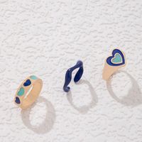 Sweet Heart Shape Alloy Wholesale Rings main image 2