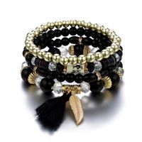 Classical Tassel Wings Glass Artificial Crystal Women's Bracelets sku image 3