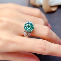 Glam Simple Style Star Zircon Copper Wholesale Open Ring main image 5