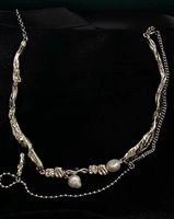 Retro Irregular Alloy Freshwater Pearl Necklace sku image 1